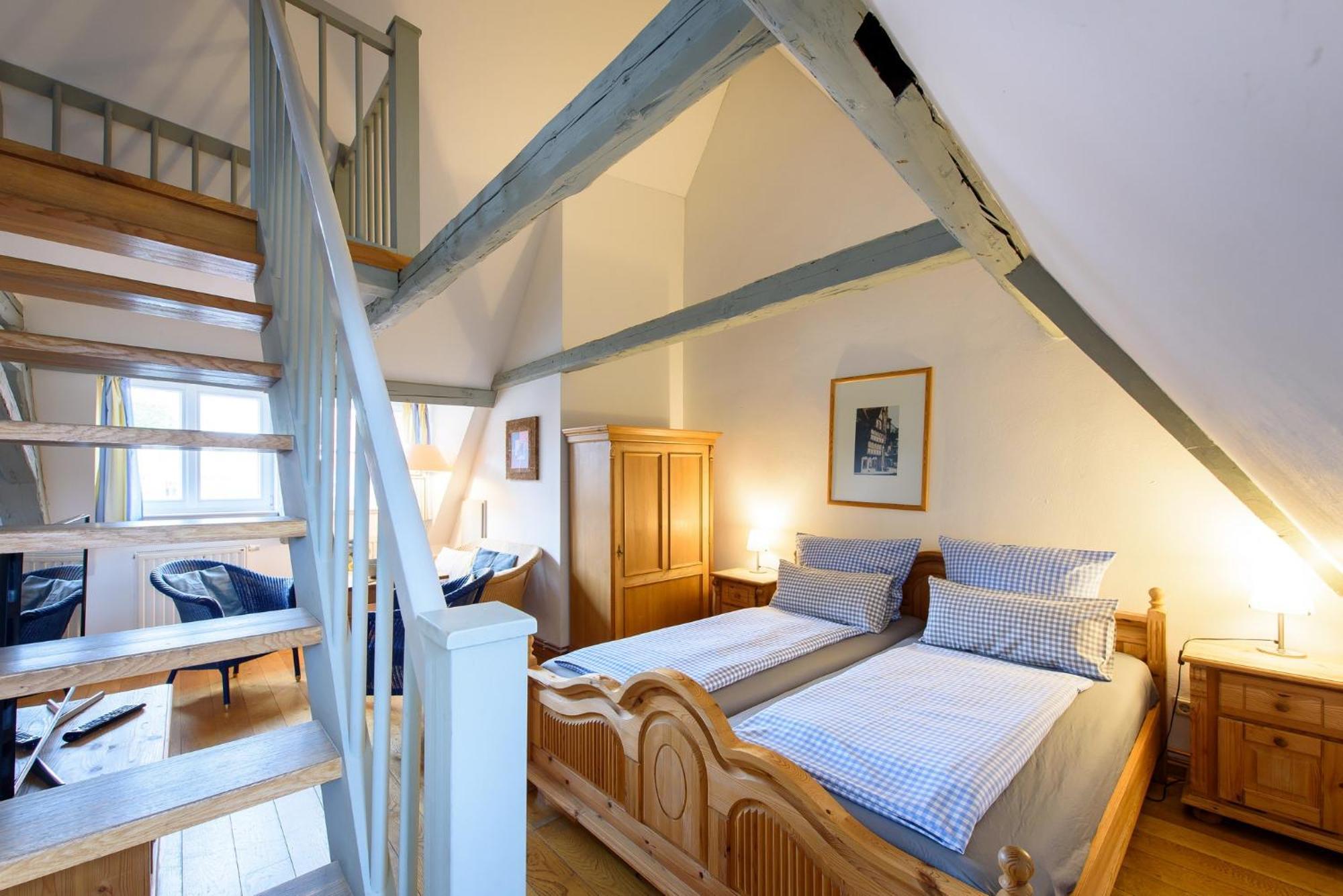 Hotel Pension St Nikolai Quedlinburg Bagian luar foto